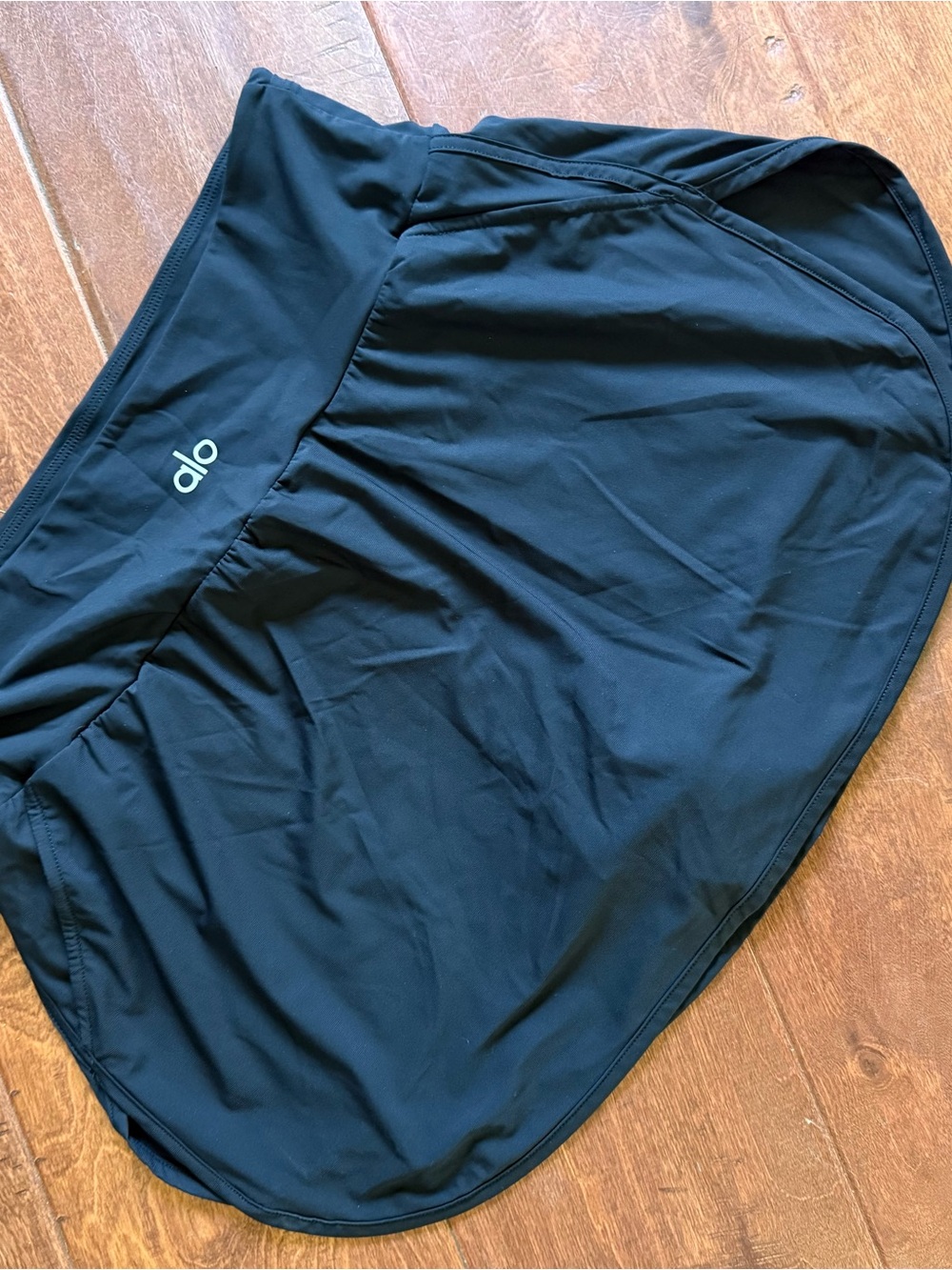 ALO Yoga Black Active Mini Skirt